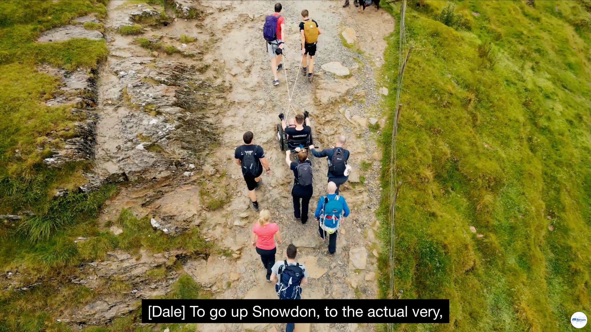 closed caption example 2 of Dale's story HIOWAA