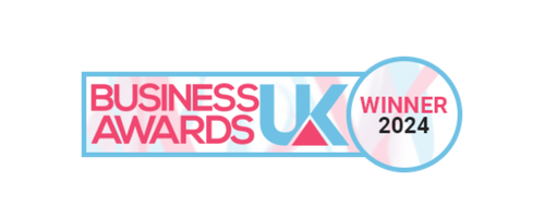 business awards UK award badge 2024
