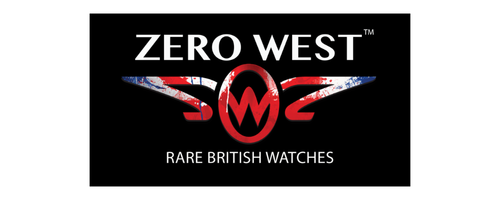 Zero West logo black background