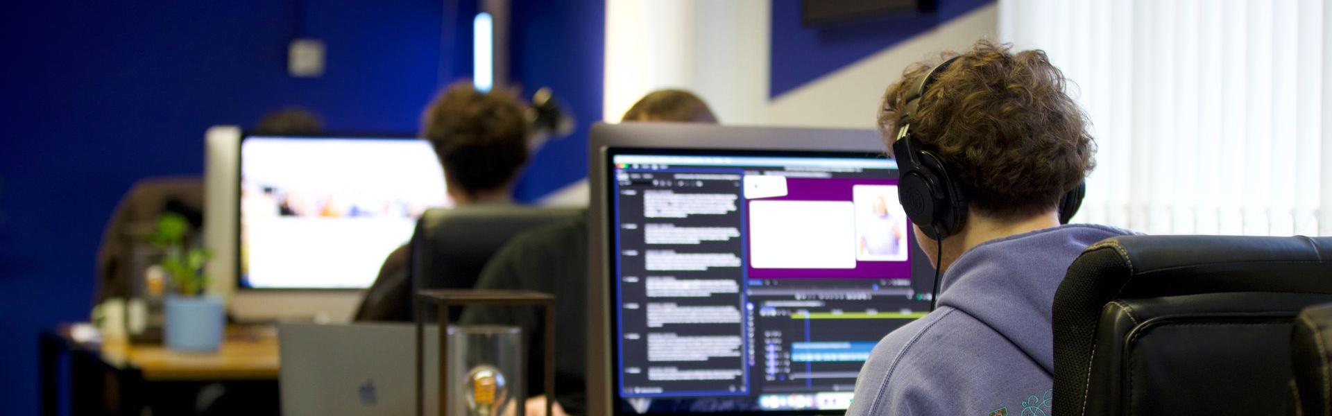 Team working in the office
